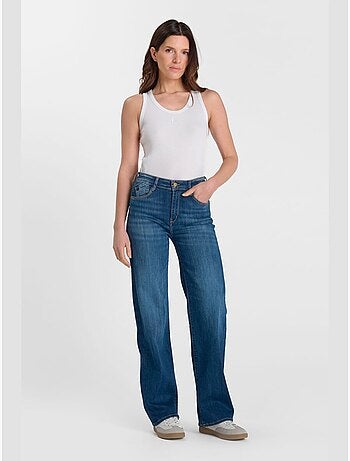 Jeans loose, ancho , largo 34
