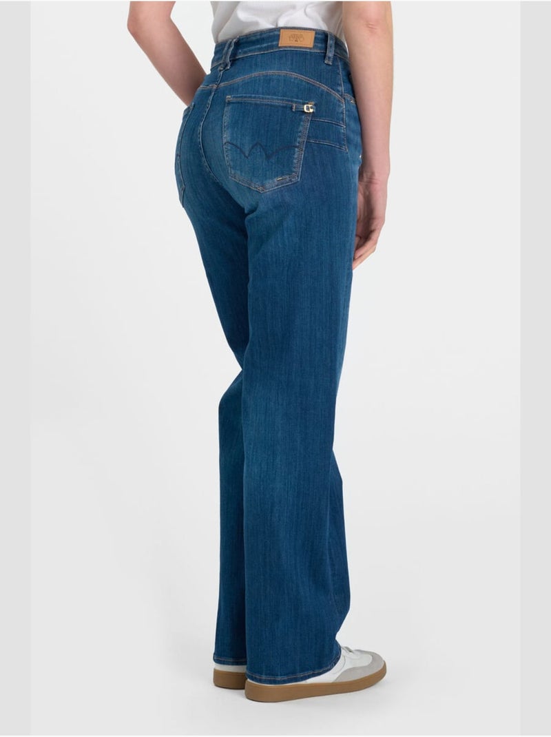 Jeans loose, ancho , largo 34 Azul - Kiabi