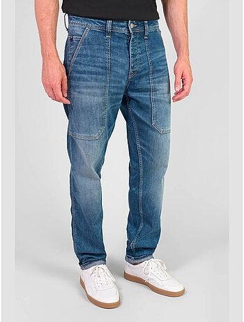 Jeans loose, ancho , largo 34