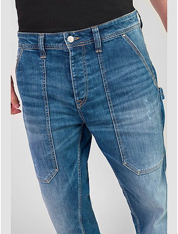 Jeans loose, ancho , largo 34