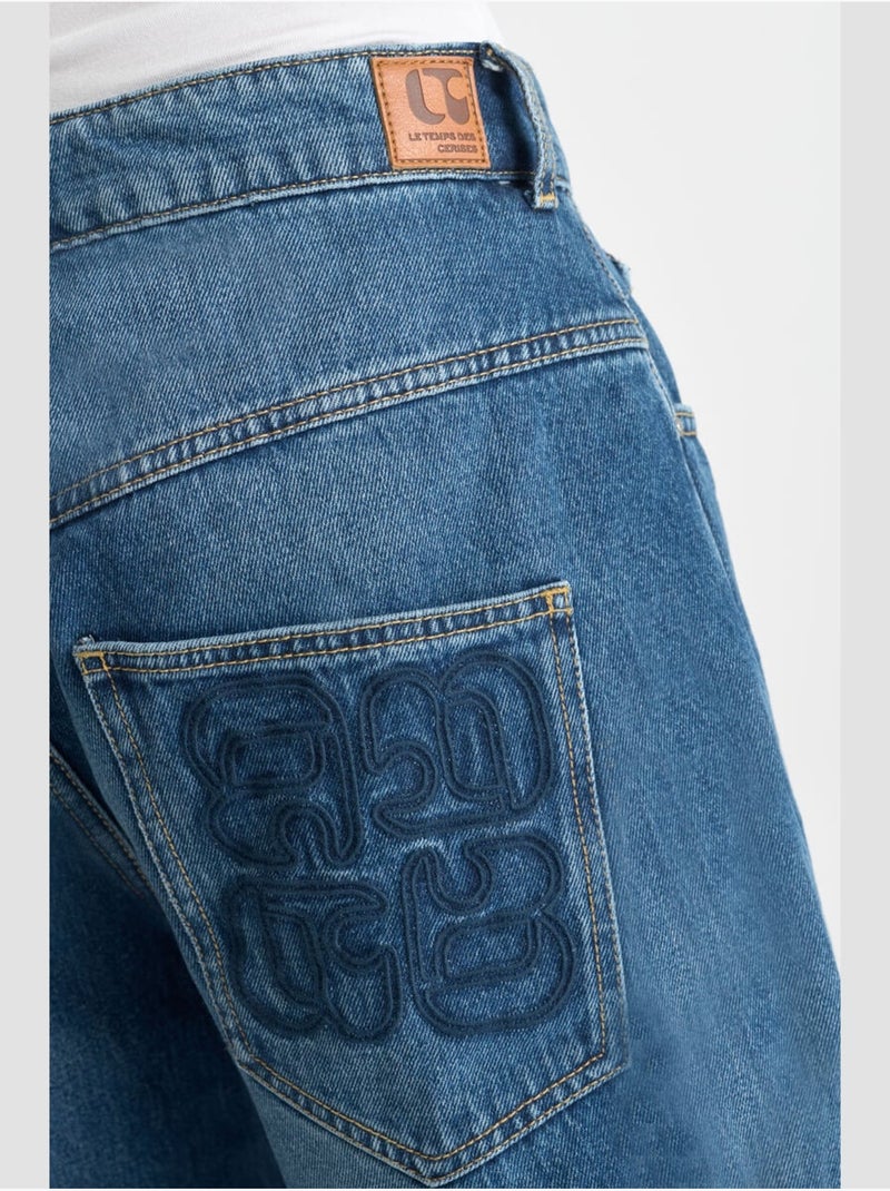 Jeans loose, ancho , largo 34 Azul - Kiabi