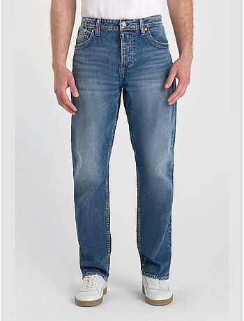 Jeans loose, ancho , largo 34