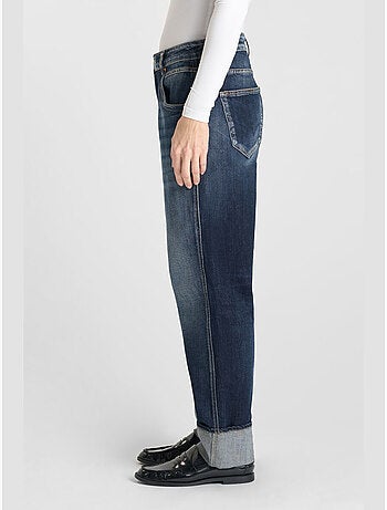 Jeans loose, ancho , largo 34
