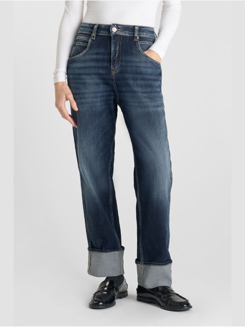 Jeans loose, ancho , largo 34 Azul - Kiabi