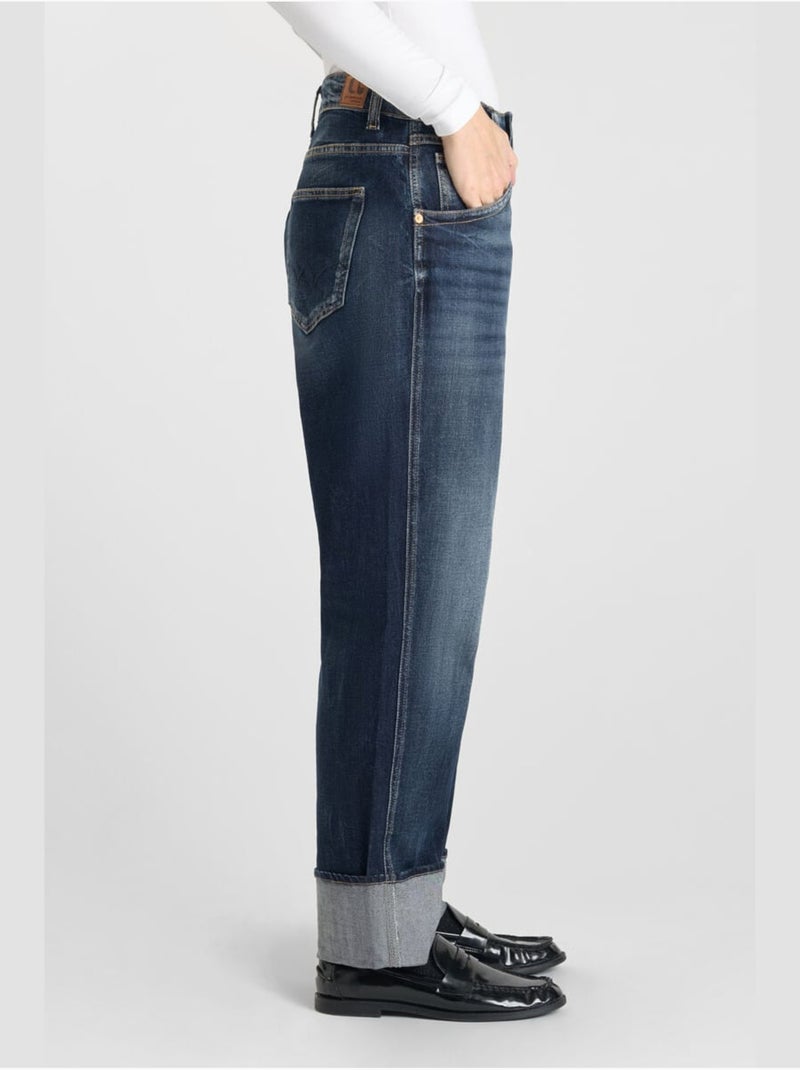 Jeans loose, ancho , largo 34 Azul - Kiabi