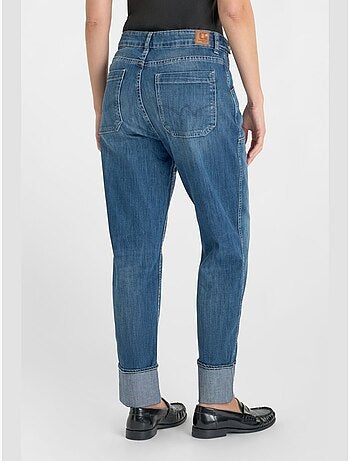 Jeans loose, ancho , largo 34