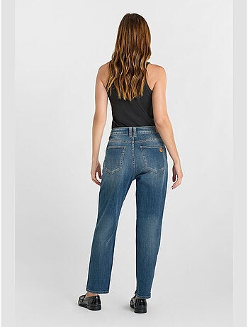 Jeans loose, ancho , largo 34