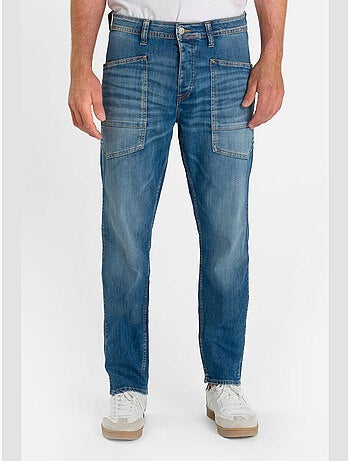 Jeans loose, ancho , largo 34