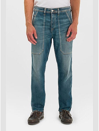 Jeans loose, ancho , largo 34