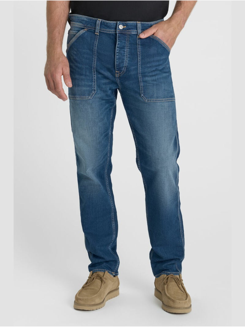 Jeans loose, ancho , largo 34 Azul - Kiabi
