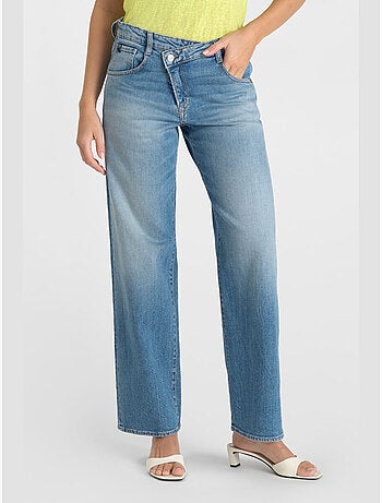 Jeans loose, ancho , largo 34