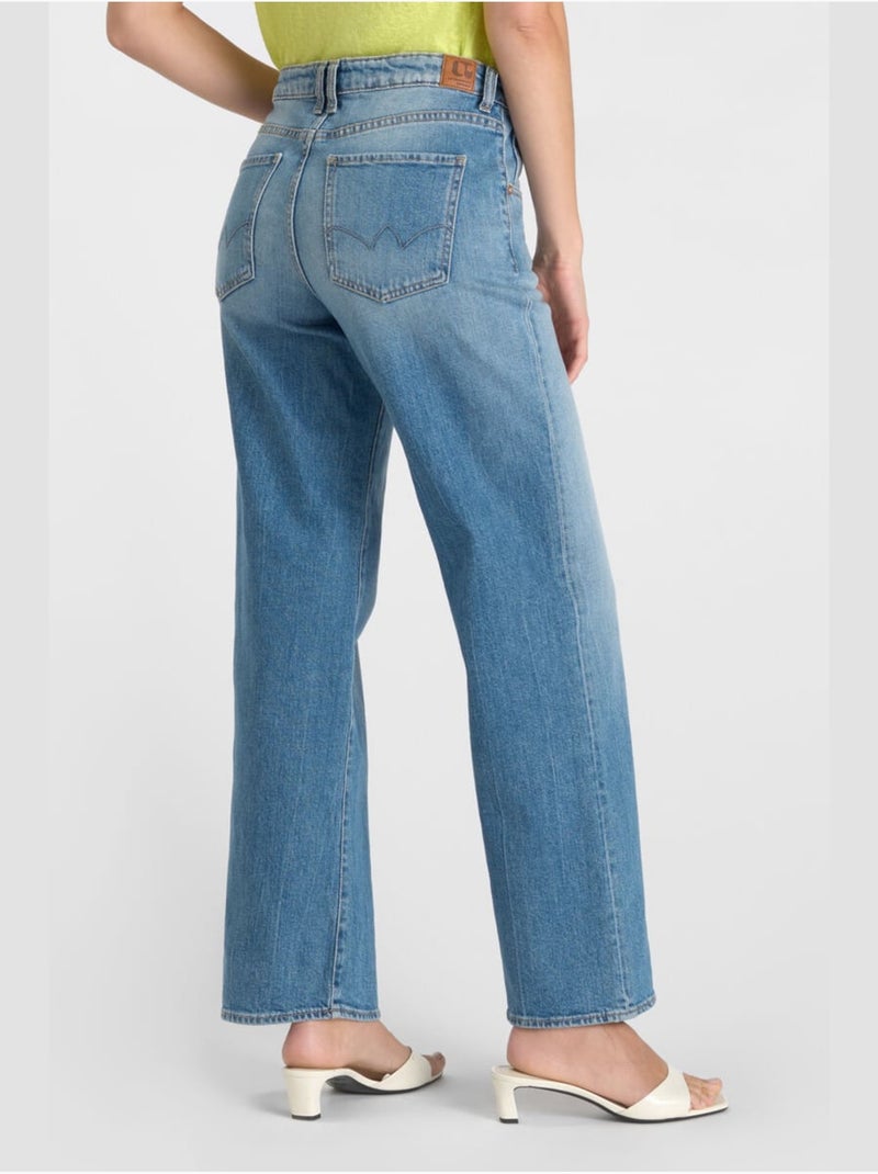 Jeans loose, ancho , largo 34 Azul - Kiabi