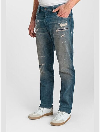 Jeans loose, ancho , largo 34