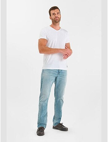 Jeans loose, ancho , largo 34