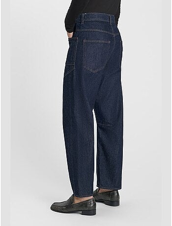Jeans loose, ancho , largo 34