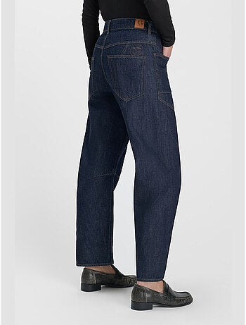 Jeans loose, ancho , largo 34