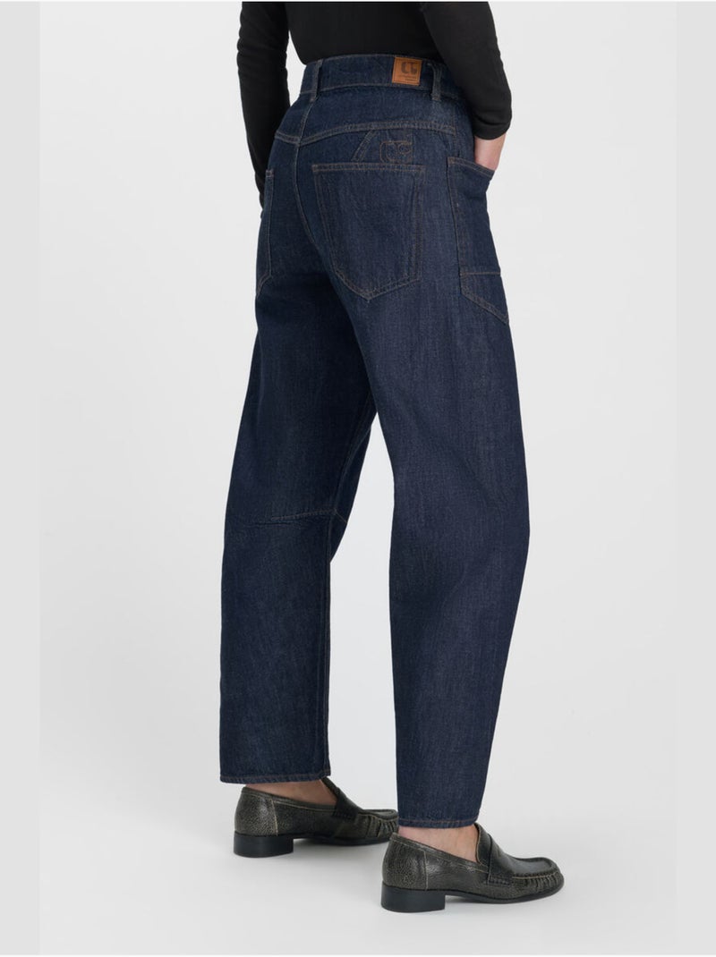 Jeans loose, ancho , largo 34 Azul - Kiabi