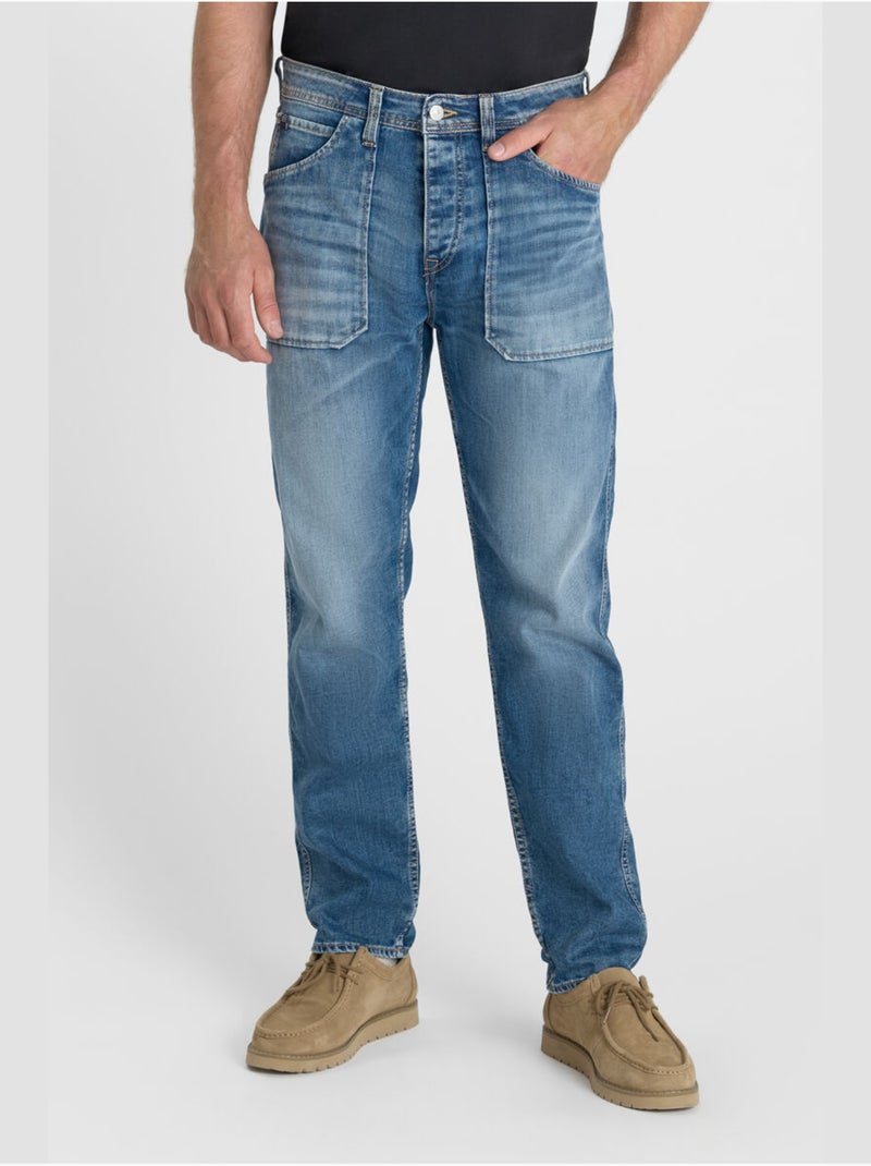 Jeans loose, ancho , largo 34 Azul - Kiabi