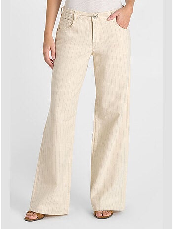 Jeans loose, ancho , largo 34