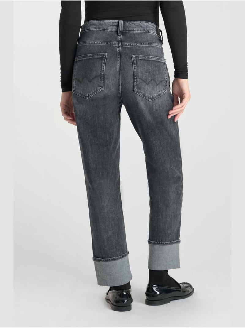 Jeans loose, ancho , largo 34 Gris - Kiabi