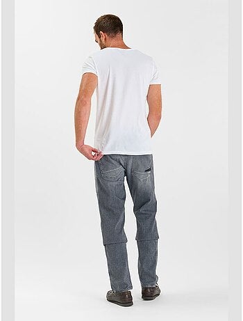 Jeans loose, ancho , largo 34