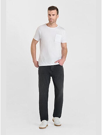 Jeans loose, ancho , largo 34