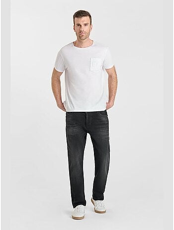 Jeans loose, ancho , largo 34