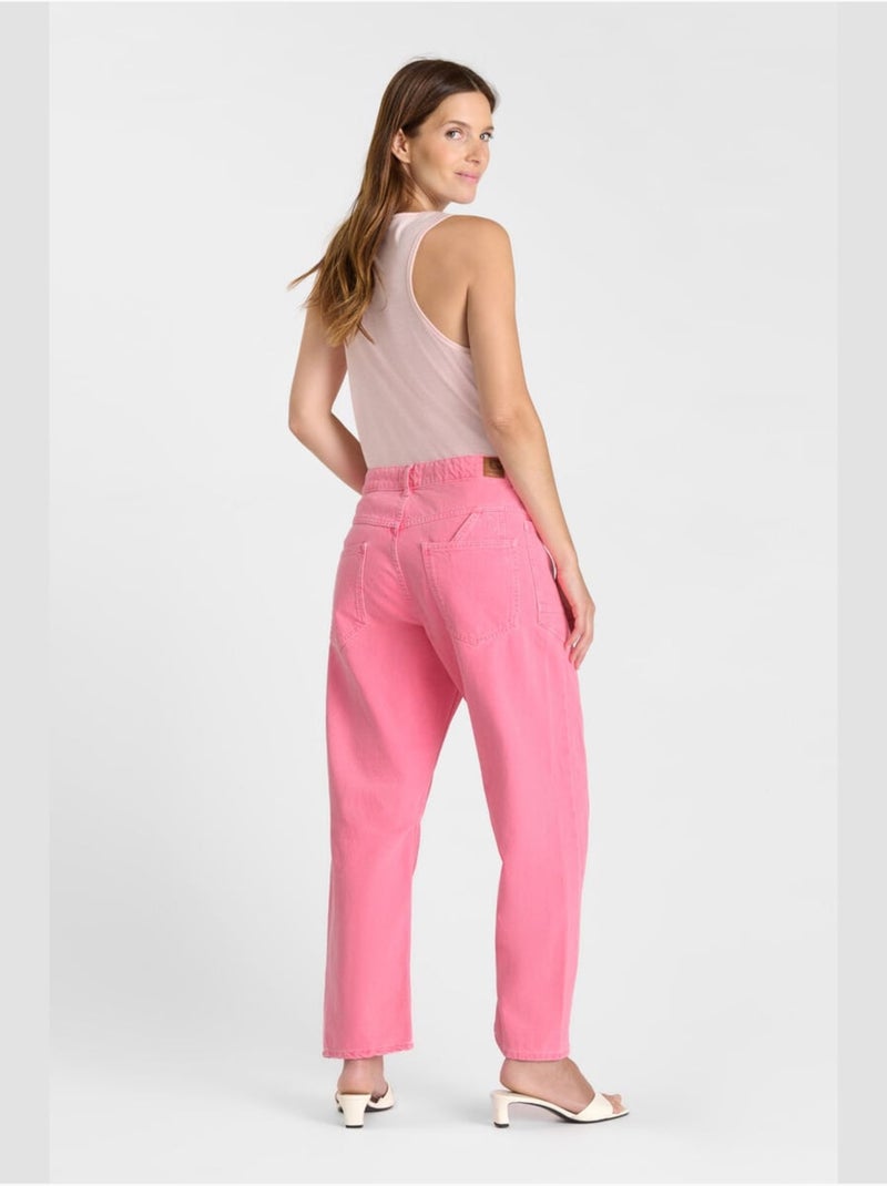 Jeans loose, ancho , largo 34 Rosa - Kiabi