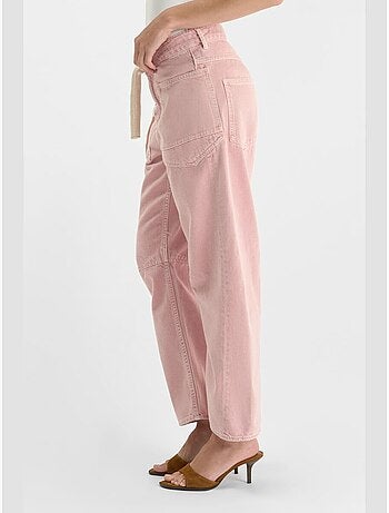 Jeans loose, ancho , largo 34