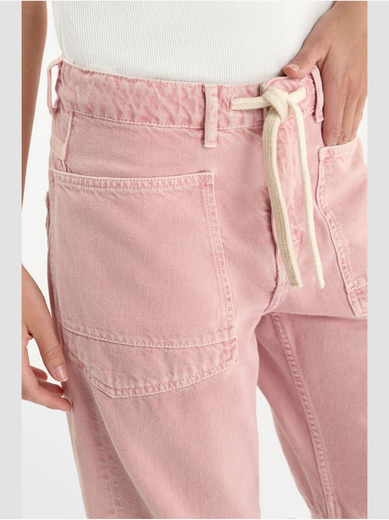 Jeans loose, ancho , largo 34 Rosa - Kiabi
