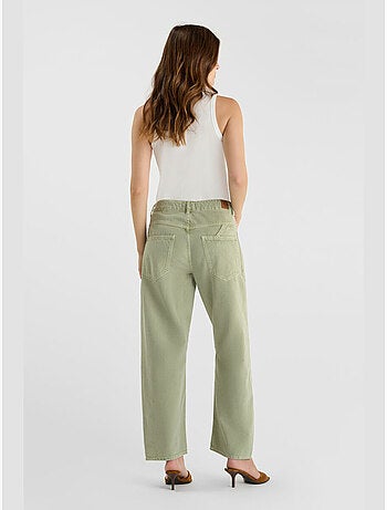 Jeans loose, ancho , largo 34