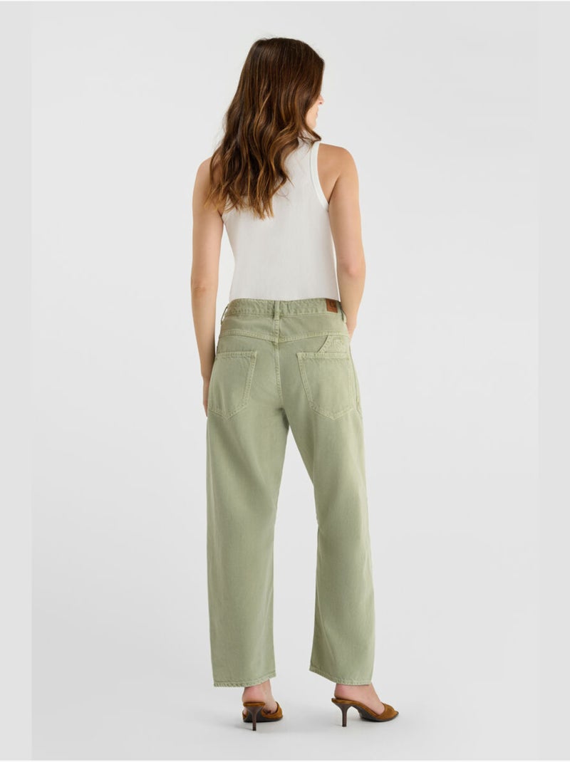 Jeans loose, ancho , largo 34 Verde - Kiabi