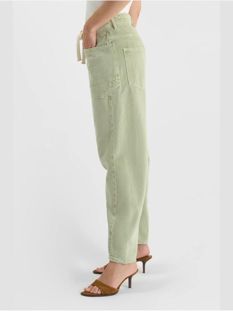 Jeans loose, ancho , largo 34 Verde - Kiabi