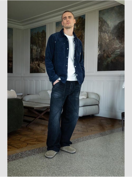 Jeans loose, ancho ludolf, largo 34 - Kiabi