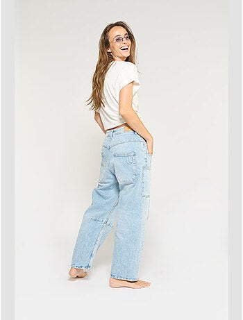 Jeans loose, ancho MADIENEO, largo 34