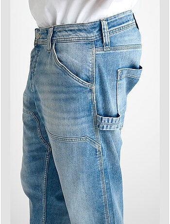 Jeans loose, ancho mecaniko, largo 34