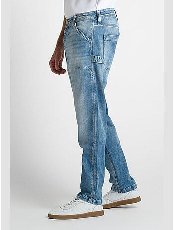 Jeans loose, ancho mecaniko, largo 34