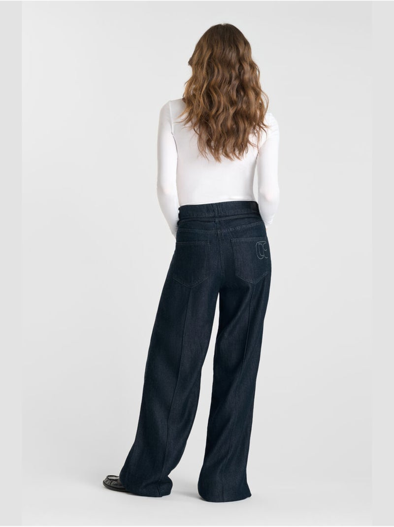 Jeans loose, ancho SCOTTY, largo 34 Azul - Kiabi