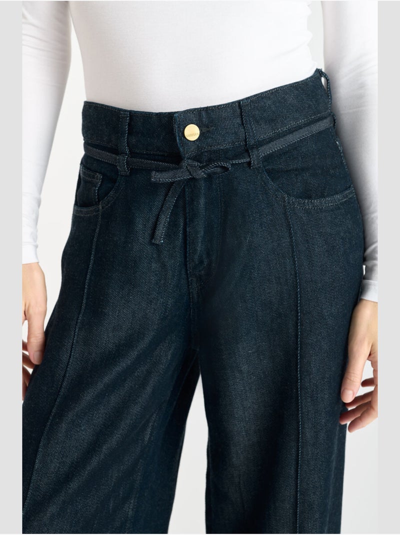Jeans loose, ancho SCOTTY, largo 34 Azul - Kiabi