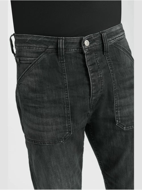 Jeans loose, ancho WORK, largo 34 - Kiabi Jeans loose, ancho WORK, largo 34 - Kiabi