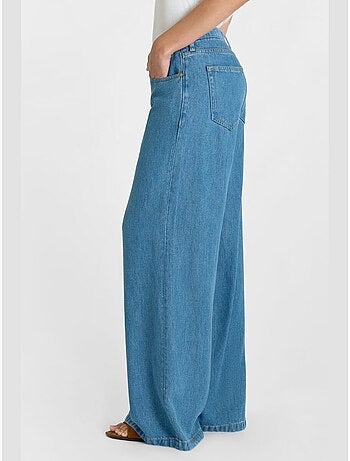 Jeans loose, ancho ZAZOU, largo 34