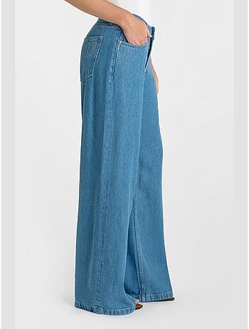 Jeans loose, ancho ZAZOU, largo 34