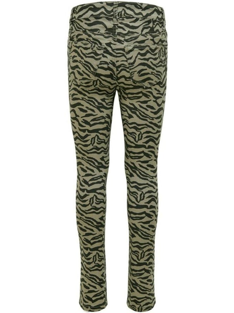 Jeans Niña Kids Only Verde caqui claro - Kiabi