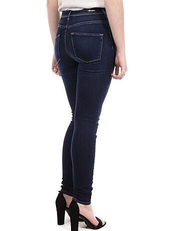Jeans pitillo de tiro alto Teddy Smith en