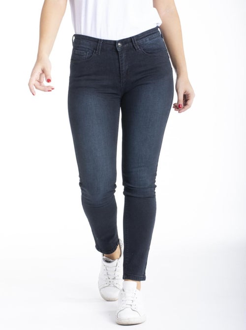 Jeans pitillo push up azul CARMEL negro 'Rica Lewis' - Kiabi
