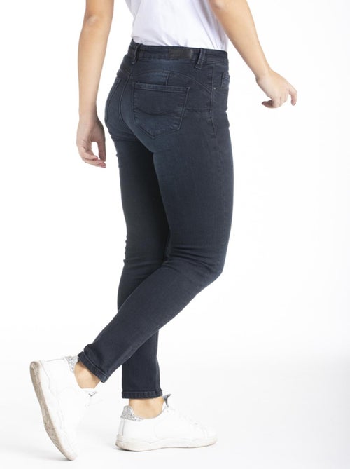 Jeans pitillo push up azul CARMEL negro 'Rica Lewis' - Kiabi