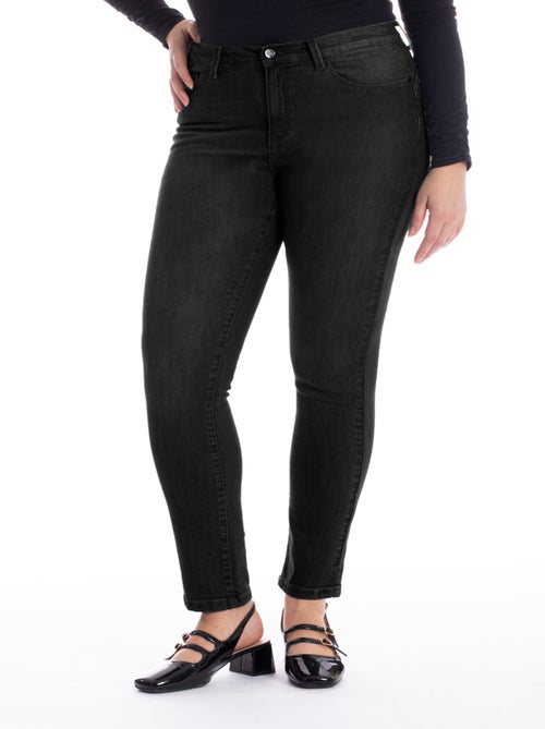 Jeans pitillo push-up stretch OBSPU4 'OBER' - Kiabi