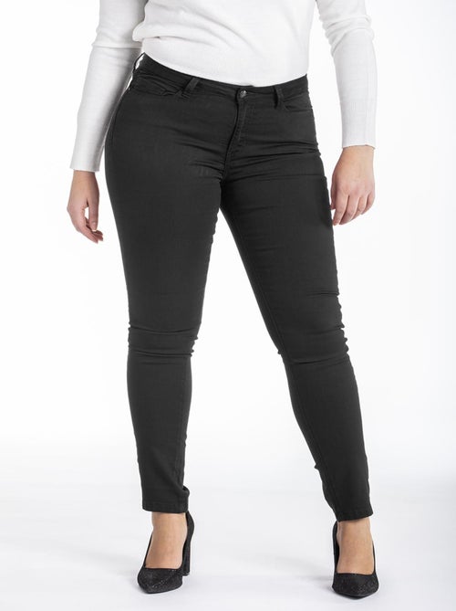 Jeans pitillo talle alto stretch OBS9 'OBER' - Kiabi