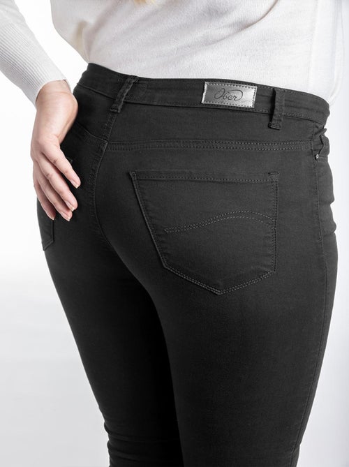 Jeans pitillo talle alto stretch OBS9 'OBER' - Kiabi