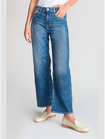 Jeans push-up loose, ancho tiro alto PULP, 7/8